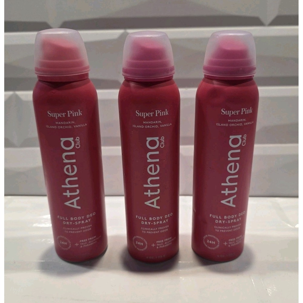 3-Athena Club Dry Touch Deo Body Spray Super Pink Madarin Island Orchid Vanilla